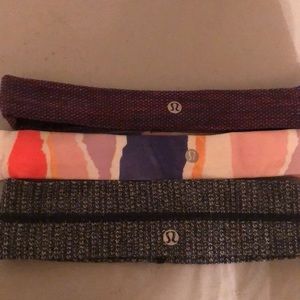 Lulu Lemon Headbands
